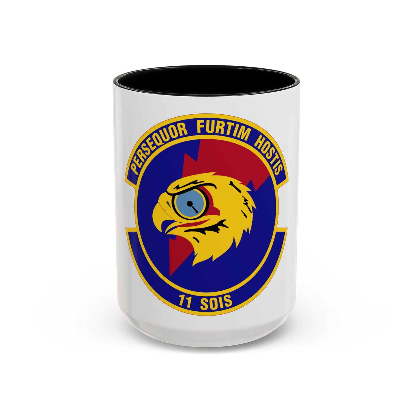 11 Special Operations Intelligence Squadron AFSOC (U.S. Air Force) Accent Coffee Mug