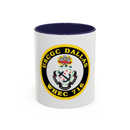 USCGC Dallas WHEC 716 (U.S. Coast Guard) Accent Coffee Mug