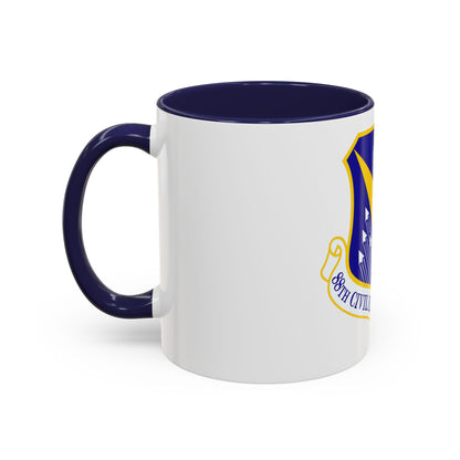 88 Civil Engineer Group AFMC (U.S. Air Force) Accent Coffee Mug