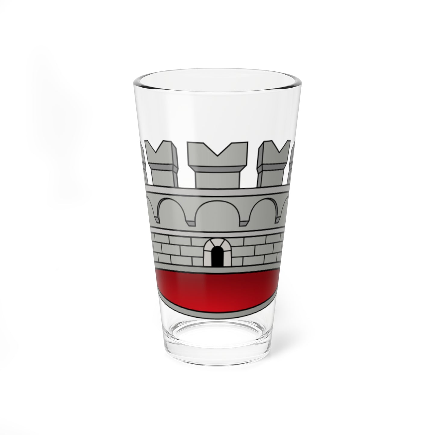 Corona di comune (Italy) (Coat of Arms) Pint Glass 16oz