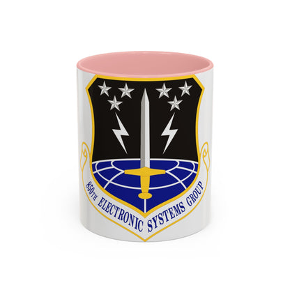 850th Electronic Systems Group (U.S. Air Force) Accent Coffee Mug