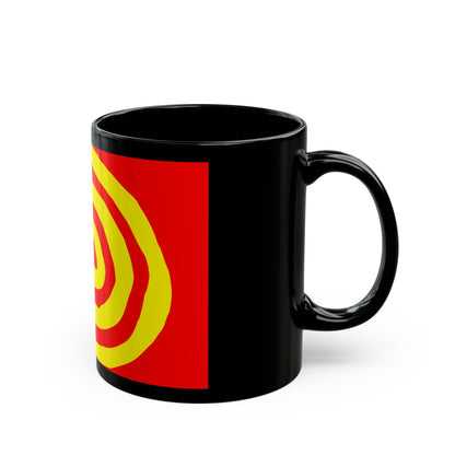 Flag of Paola 1994 to 1996 Malta - Black Coffee Mug-Go Mug Yourself