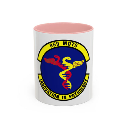 859th Diagnostics and Therapeutics Squadron (U.S. Air Force) Accent Coffee Mug