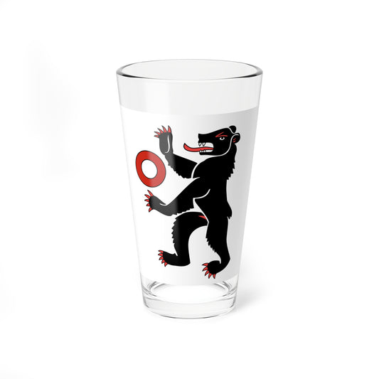 CHE Appenzell Flag (Switzerland) Pint Glass 16oz