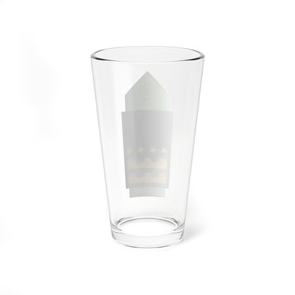 SS.OO.1.GEND.CAMISA.DIRECTOR GENERAL (Chile) (Military Rank) Pint Glass 16oz