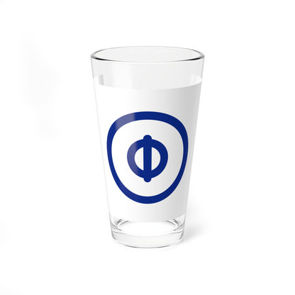 Flag of Nakatanega Kagoshima (Japan) Pint Glass 16oz
