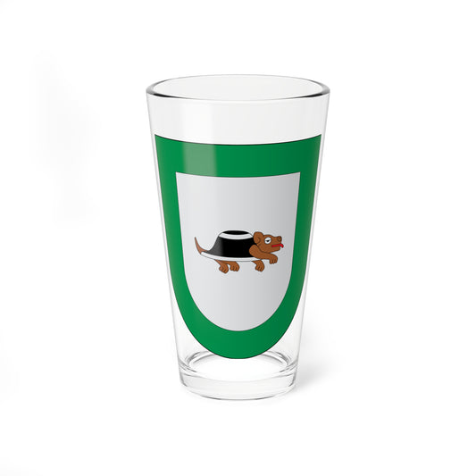 Escudo Ayotoxco de Guerrero (Mexico) (Coat of Arms) Pint Glass 16oz