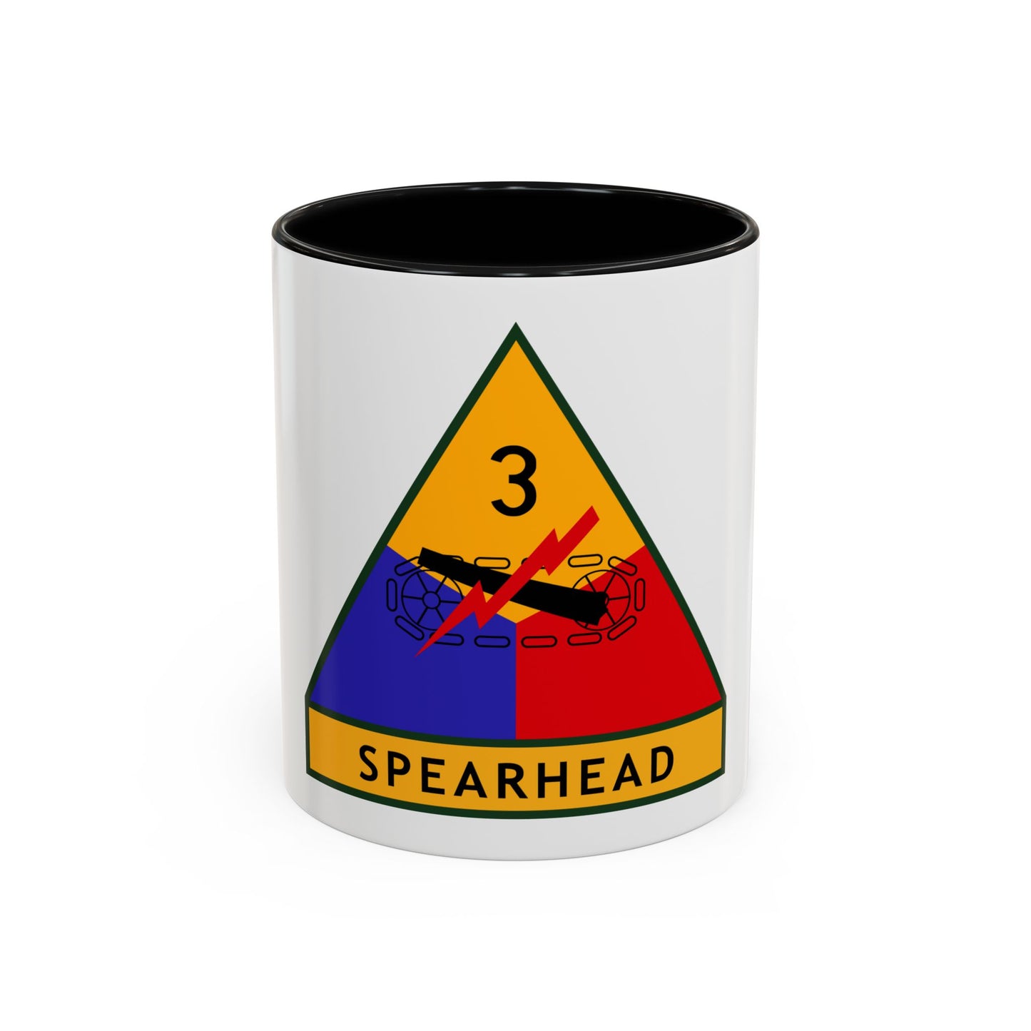 3rd Armored Division (U.S. Army) Accent Coffee Mug