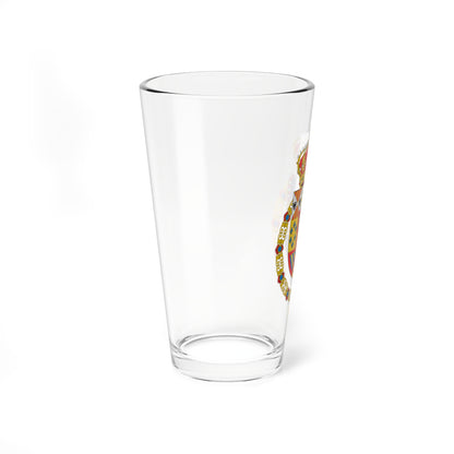 Escudo de Armas de Juan de Borbón (Spain) (Coat of Arms) Pint Glass 16oz