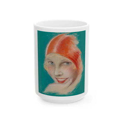 Blonde Beauty - White Coffee Mug-15oz-Go Mug Yourself