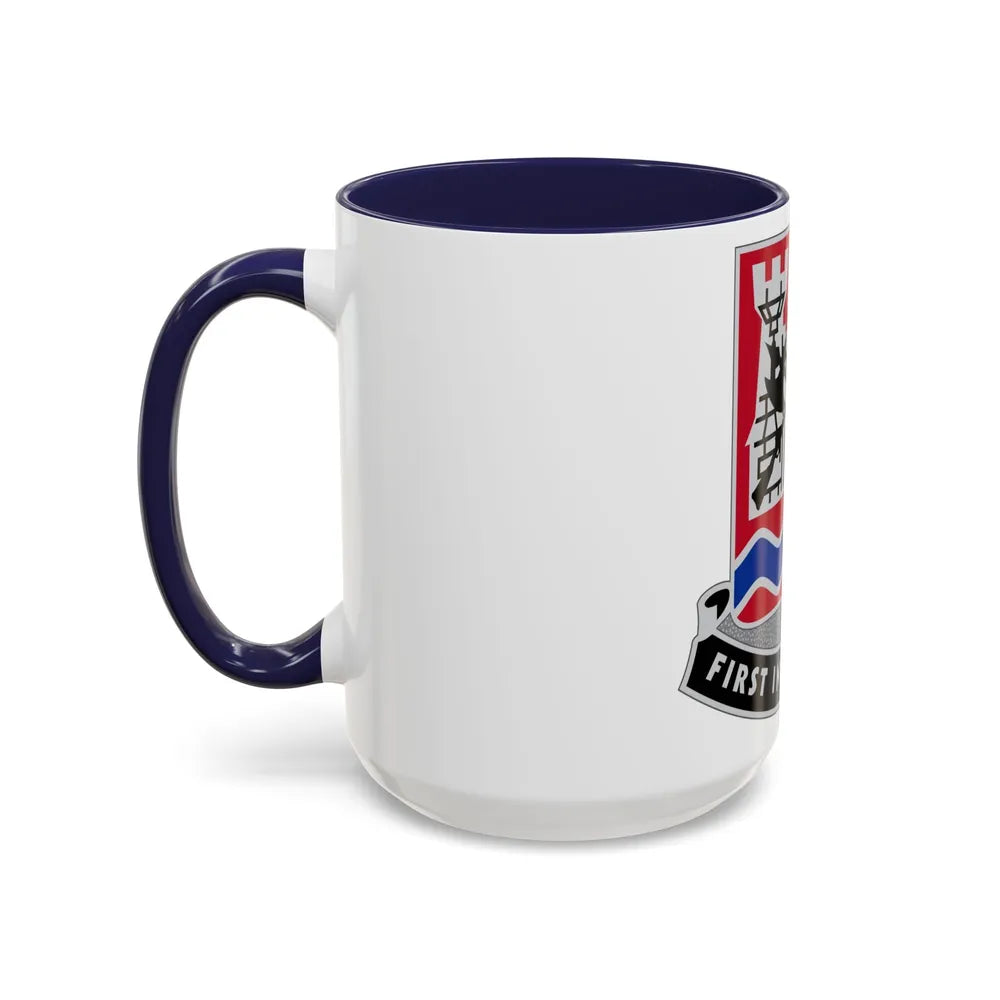 898 Engineer Battalion (U.S. Army) Accent Coffee Mug-Go Mug Yourself