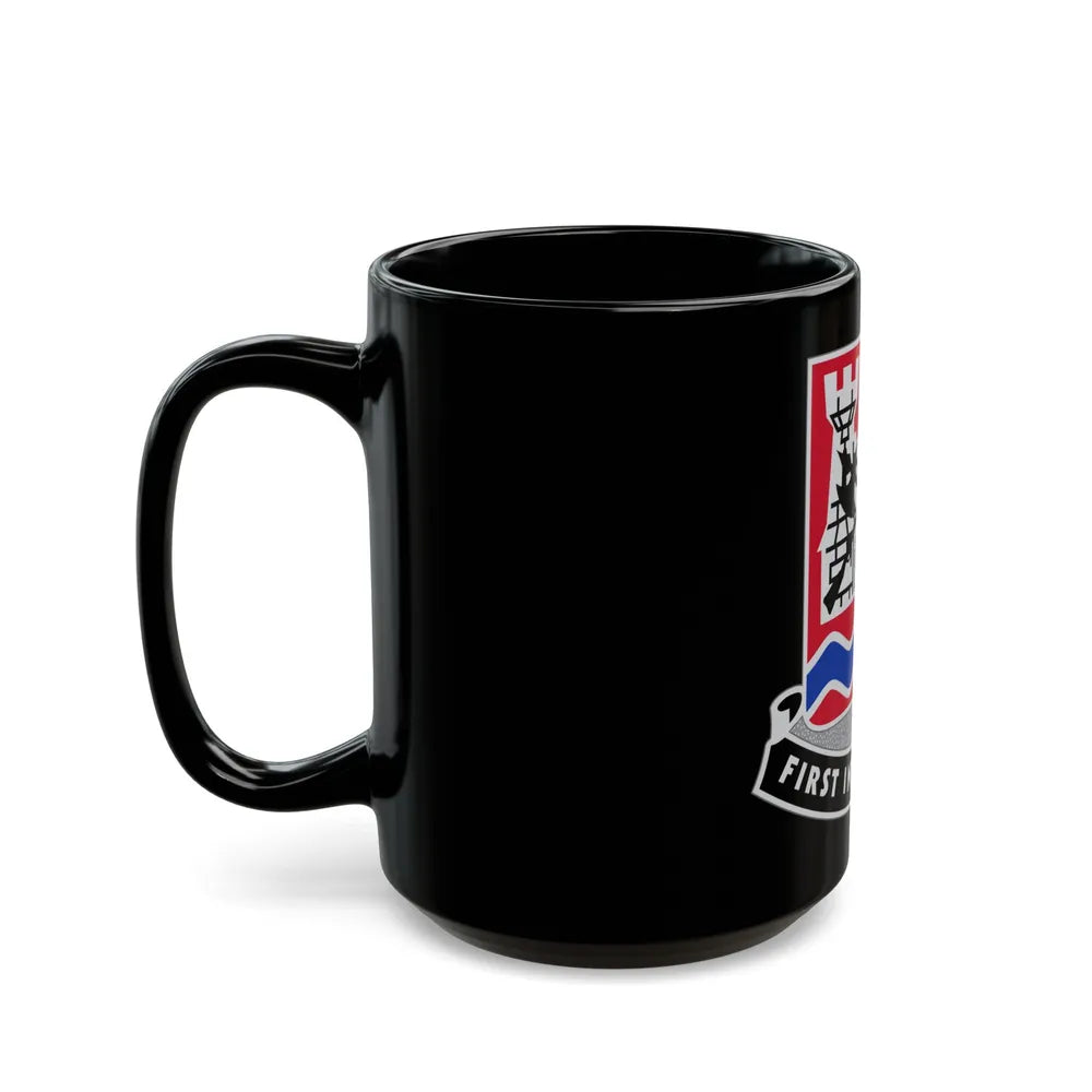 898 Engineer Battalion (U.S. Army) Black Coffee Mug-Go Mug Yourself