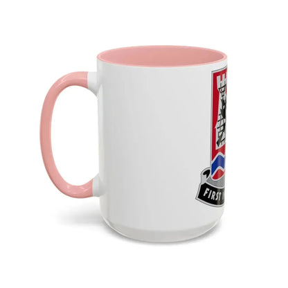 898 Engineer Battalion (U.S. Army) Accent Coffee Mug - Go Mug Yourself