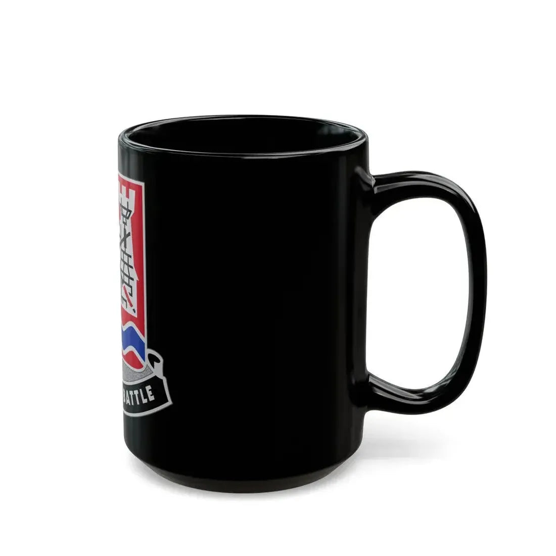 898 Engineer Battalion (U.S. Army) Black Coffee Mug - Go Mug Yourself