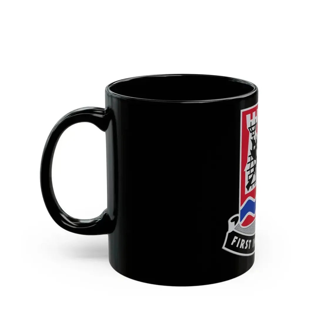 898 Engineer Battalion (U.S. Army) Black Coffee Mug - Go Mug Yourself