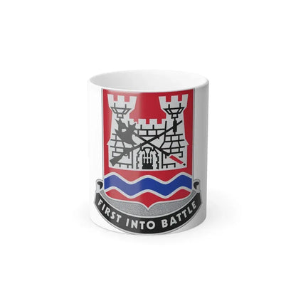 898 Engineer Battalion (U.S. Army) Color Changing Coffee Mug 11oz - Go Mug Yourself