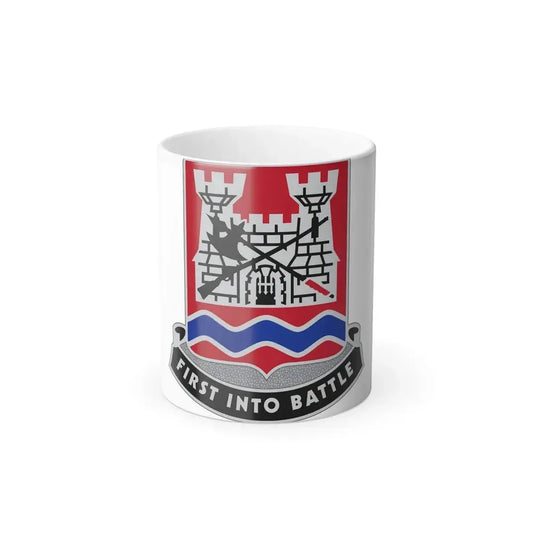 898 Engineer Battalion (U.S. Army) Color Changing Coffee Mug 11oz - Go Mug Yourself