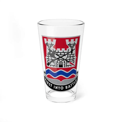 898 Engineer Battalion (U.S. Army) Pint Glass 16oz 16oz - Go Mug Yourself
