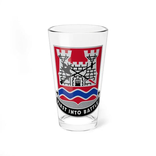 898 Engineer Battalion (U.S. Army) Pint Glass 16oz 16oz - Go Mug Yourself