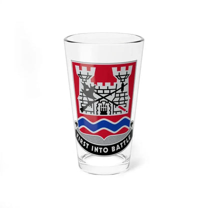 898 Engineer Battalion (U.S. Army) Pint Glass 16oz - Go Mug Yourself