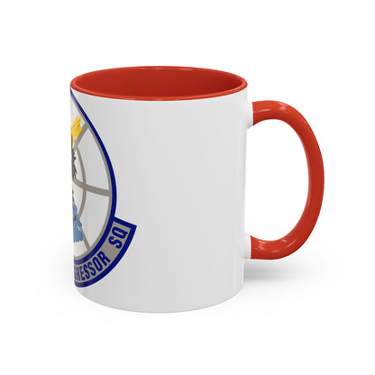 527th Space Aggressor Squadron (U.S. Air Force) Accent Coffee Mug