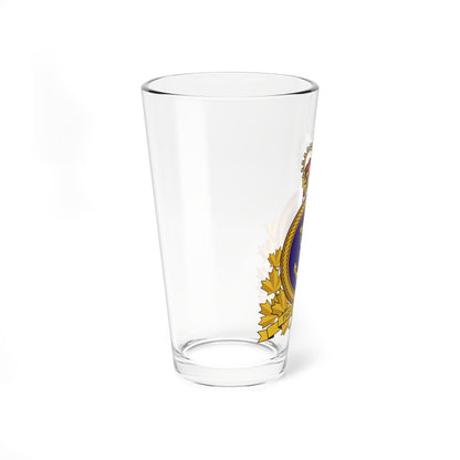 RCN Emblem (Canada) (Coat of Arms) Pint Glass 16oz