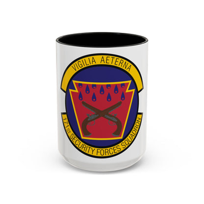 171st Security Forces Squadron (U.S. Air Force) Accent Coffee Mug