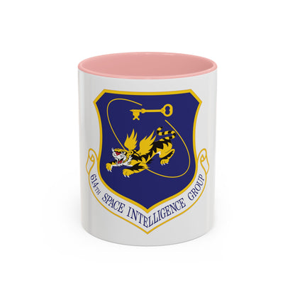 614th Space Intelligence Group (U.S. Air Force) Accent Coffee Mug