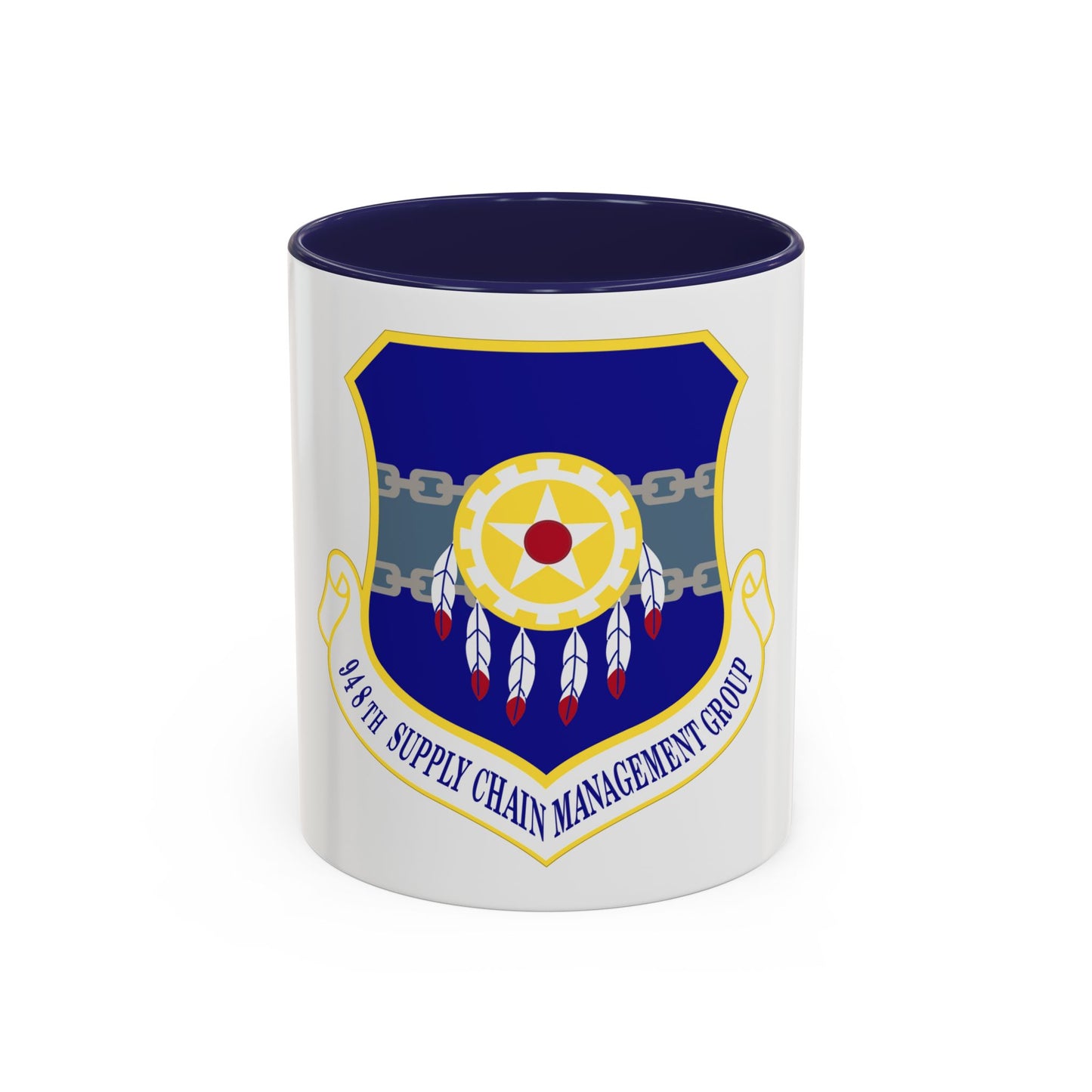 948 Supply Chain Management Group AFMC (U.S. Air Force) Accent Coffee Mug