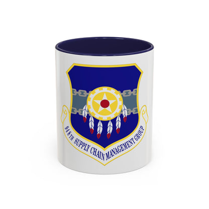 948 Supply Chain Management Group AFMC (U.S. Air Force) Accent Coffee Mug