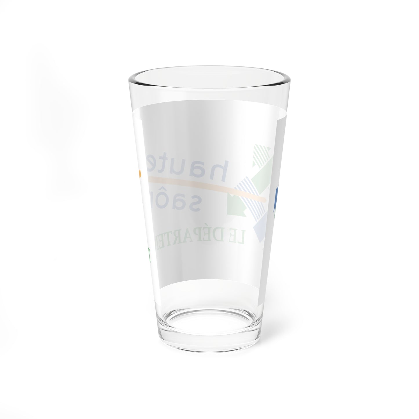 Flag of the Department of Haute-Saone (France) Pint Glass 16oz