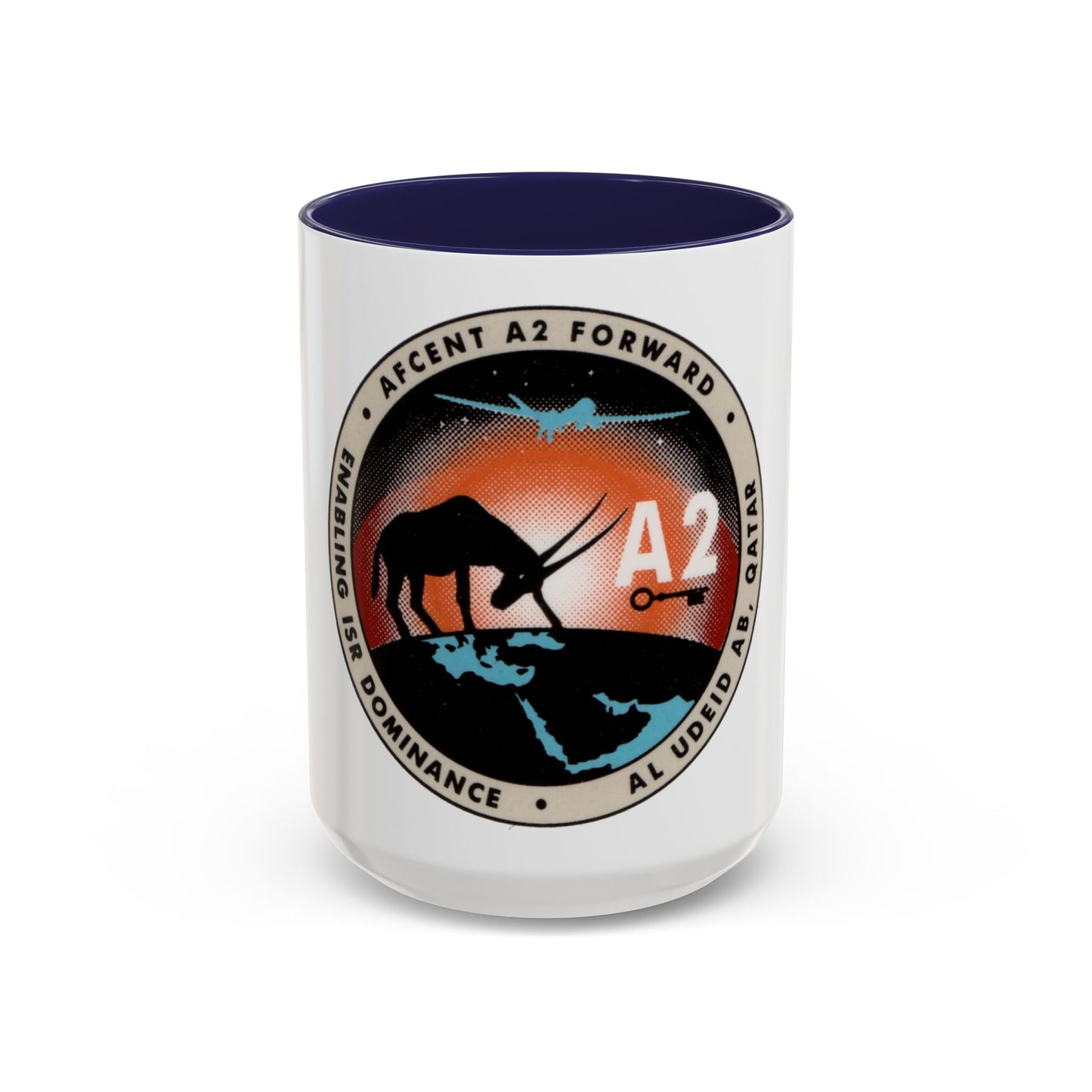 AFCENT A2 Forward (U.S. Air Force) Accent Coffee Mug