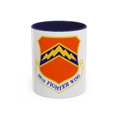 56th Fighter Wing (U.S. Air Force) Accent Coffee Mug