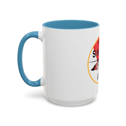 USCG Air Station Sitka (U.S. Coast Guard) Accent Coffee Mug