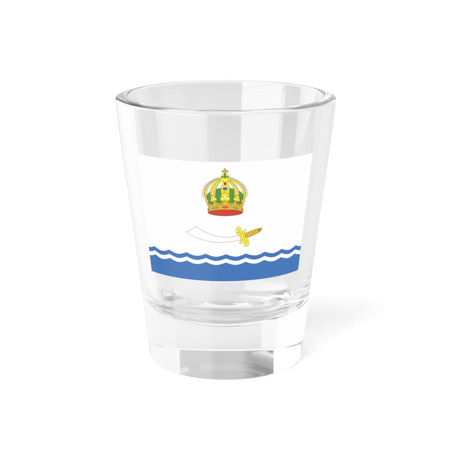 Flag of Astrakhan Russia - Shot Glass 1.5oz