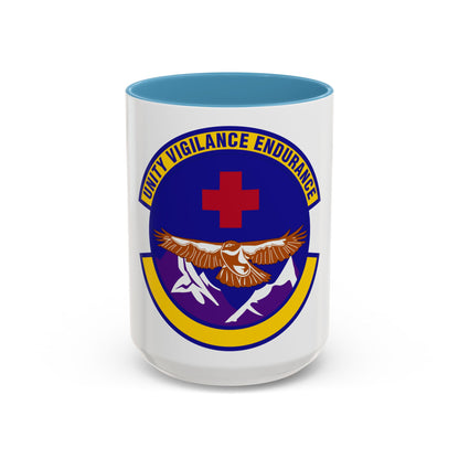 17 Operational Medical Readiness Squadron AETC (U.S. Air Force) Accent Coffee Mug