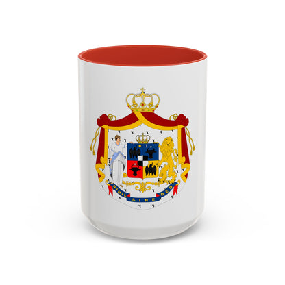 Coat of arms of Principality of Romania (1867-1872) - Accent Coffee Mug