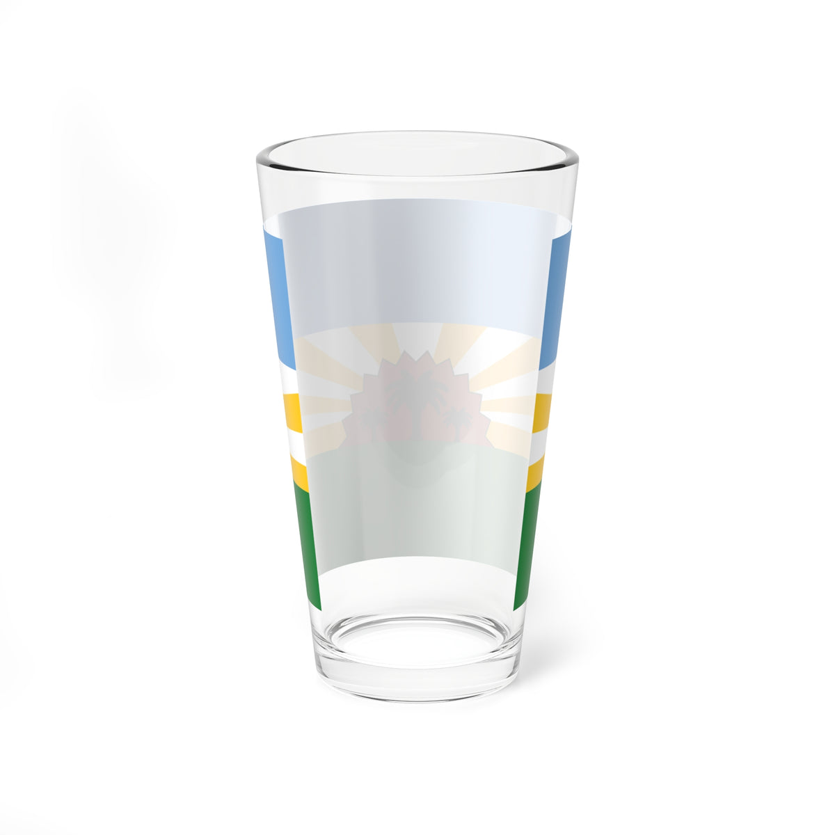 Propuesta de bandera para el Estado Monagas 17 (Venezuela) Pint Glass 16oz