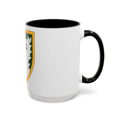 108 Armored Cavalry Regiment (U.S. Army) Accent Coffee Mug