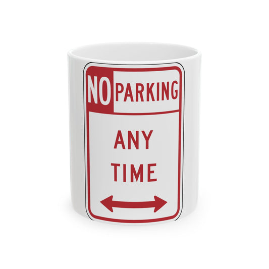 NYSDOT NYP1-2 (New York) (Road Sign) White Coffee Mug