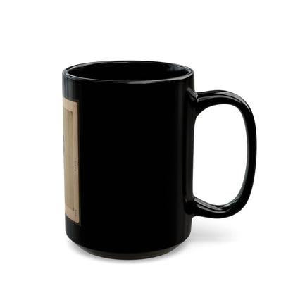 Worker Repairing Telegraph Line (U.S. Civil War) Black Coffee Mug