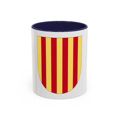 Arms of the Former Crown of Aragon - Accent Coffee Mug