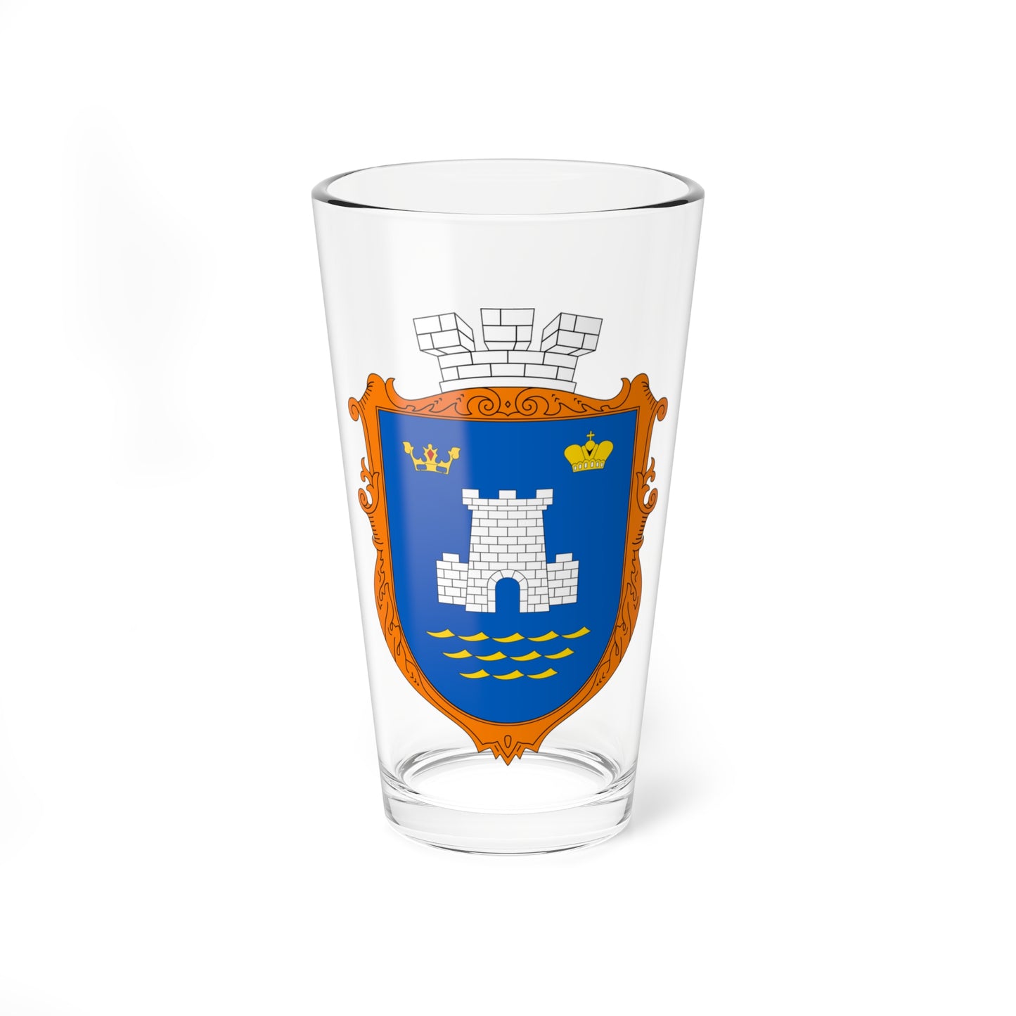 UHT Alushta (Ukraine) (Coat of Arms) Pint Glass 16oz