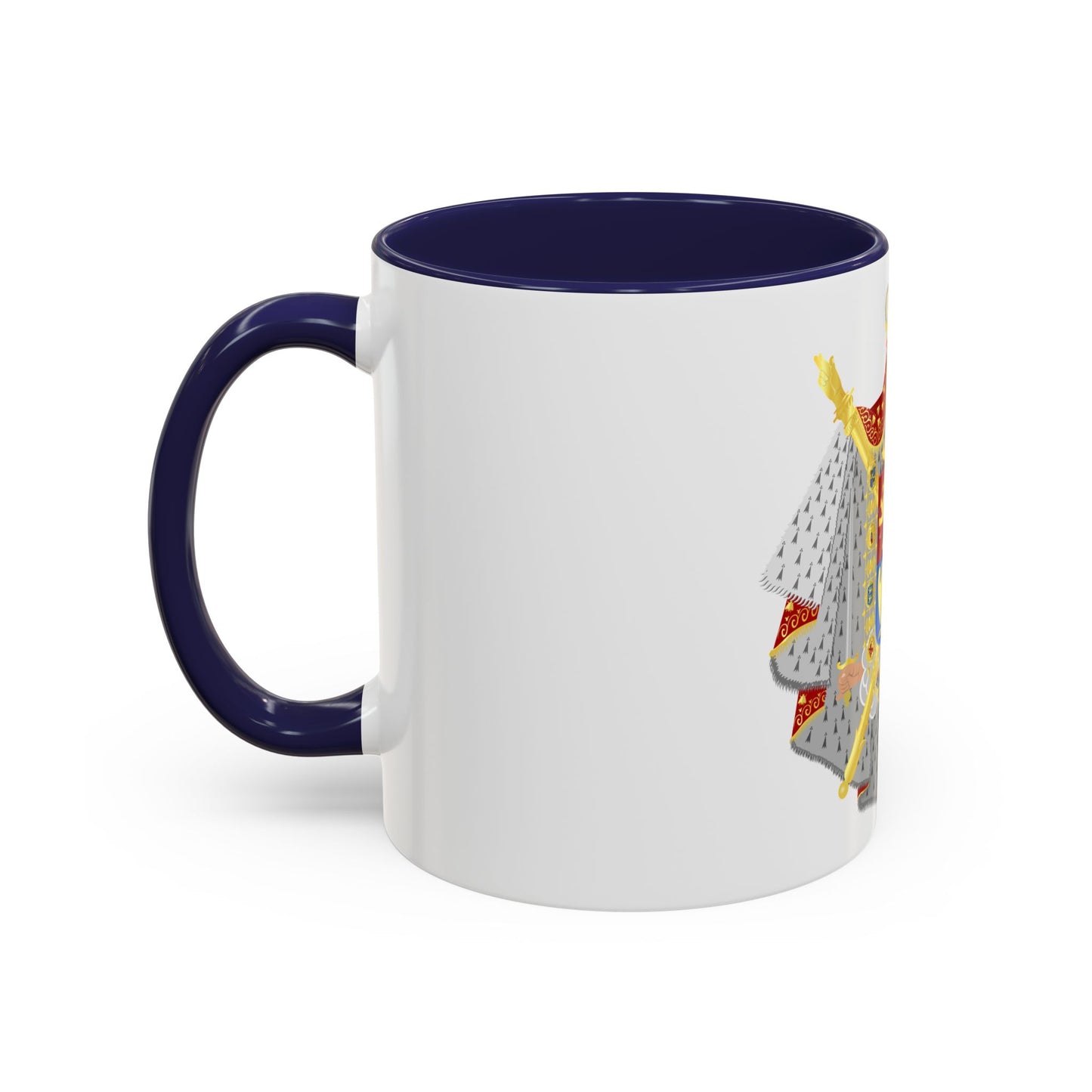 Coat of arms of kingdom Holland King Lodewijk 1808 - Accent Coffee Mug