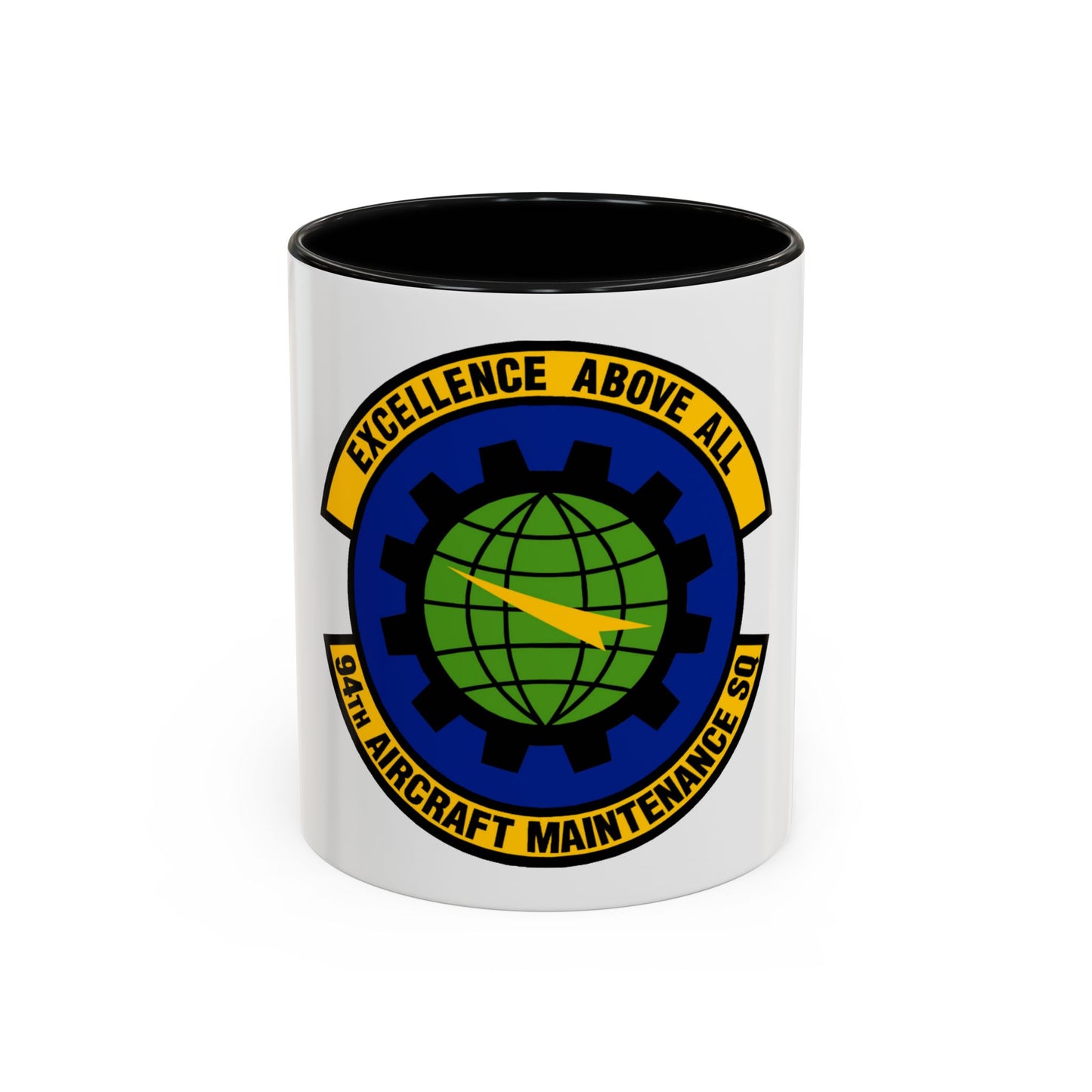 94 Aircraft Maintenance Squadron AFRC (U.S. Air Force) Accent Coffee Mug