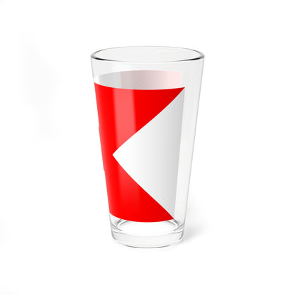 Hong-kong-flag-proposal-1987 (China) Pint Glass 16oz