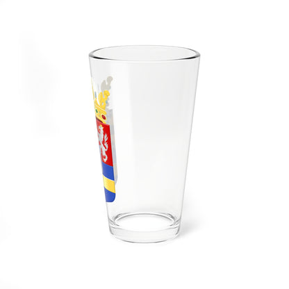 Middelharnis wapen (Netherlands) (Coat of Arms) Pint Glass 16oz