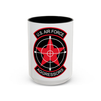 US Air Force Aggressors (U.S. Air Force) Accent Coffee Mug