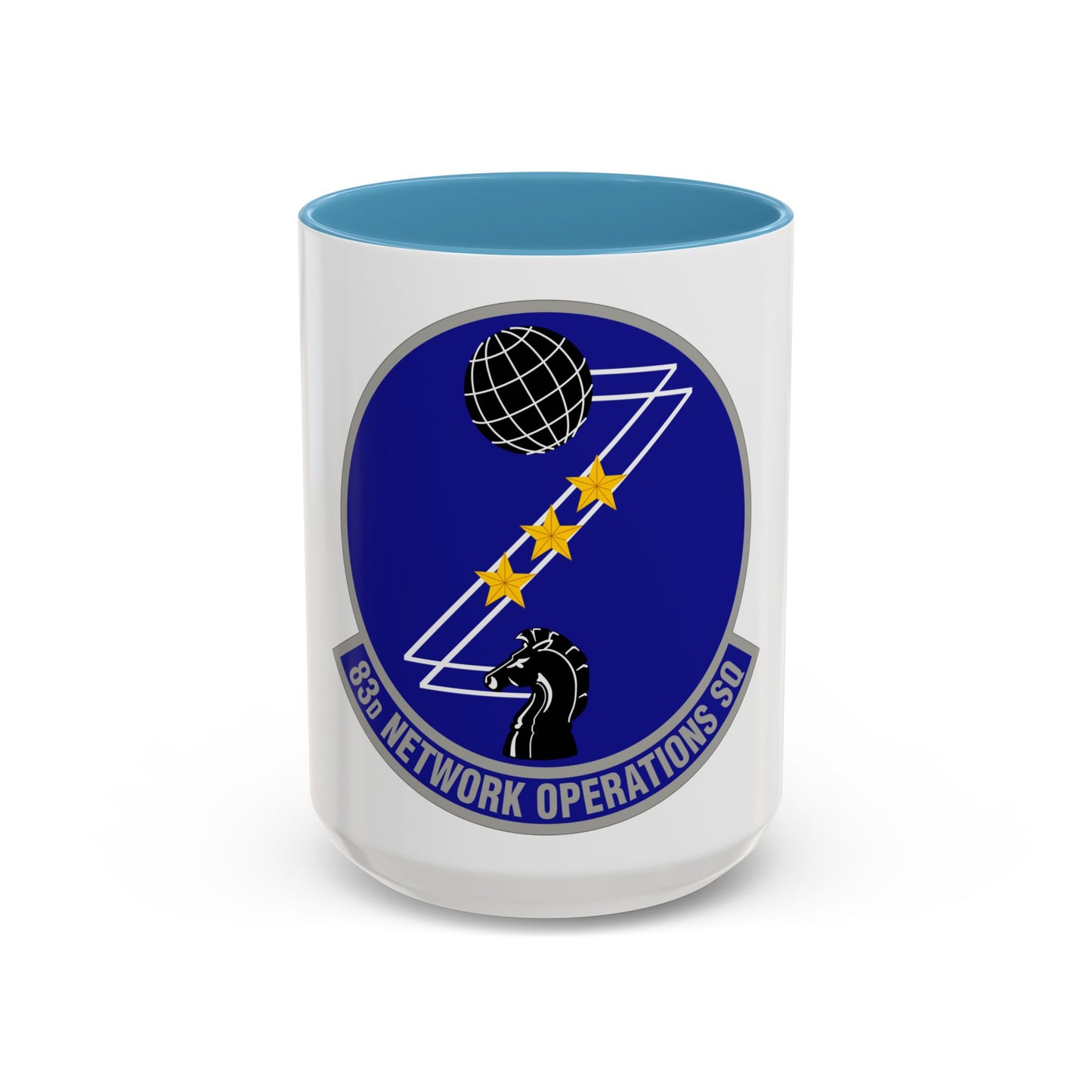 83 Network Operations Squadron ACC (U.S. Air Force) Accent Coffee Mug