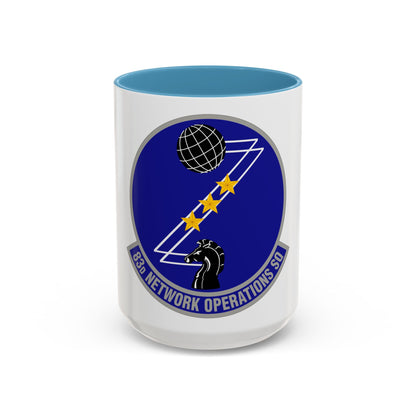 83 Network Operations Squadron ACC (U.S. Air Force) Accent Coffee Mug